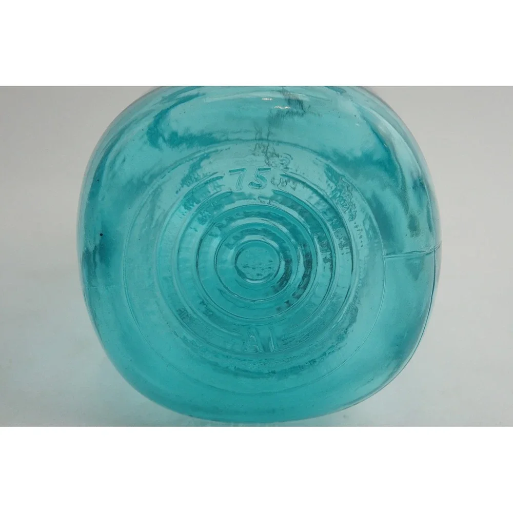 Ball Ideal A1 Mason Jar Blue Bicentennial Eagle 1776-1976 Wire Lid VGC Vintage - Picture 5 of 7